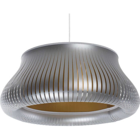 Suspension design blanche ajustable en polypropylène pour salon moderne - Ø 45 cm