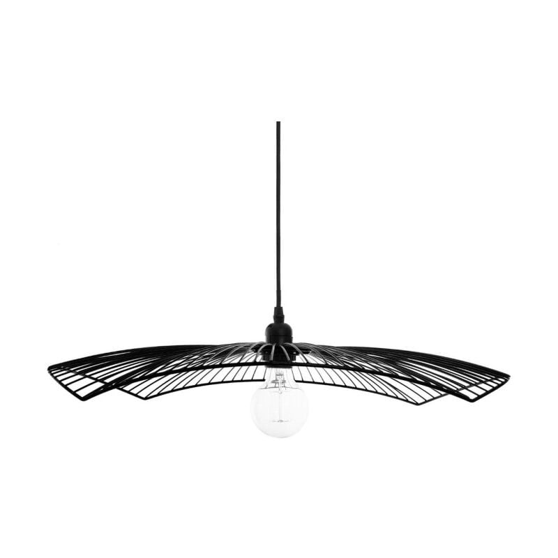 Atmosphera - Suspension Design en Métal 'Cuzco' 58cm Noir