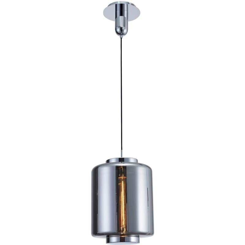 Mantra - Suspension, Suspension 30 cm Jarras Chrome en Verre