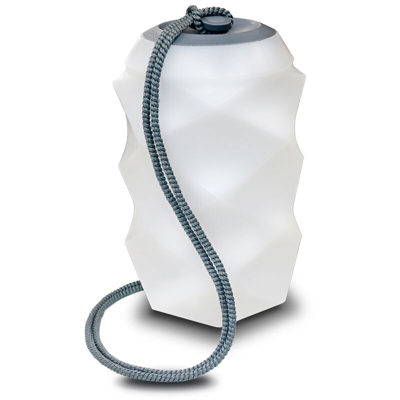 BITA Lampe suspendue avec lumière LED RGB et batterie rechargeable. Fabriquée en Espagne avec des fibres naturelles