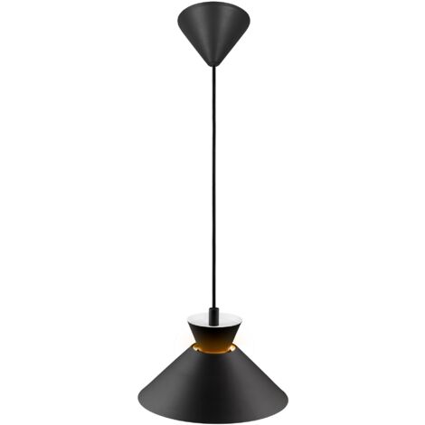 Suspension DIAL 25 Métal Noir, H.13.5 - IP20 - E27 /Nordlux Intérieur