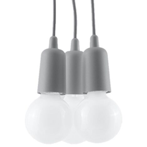 Suspension Diego PVC 3xE27 Sollux