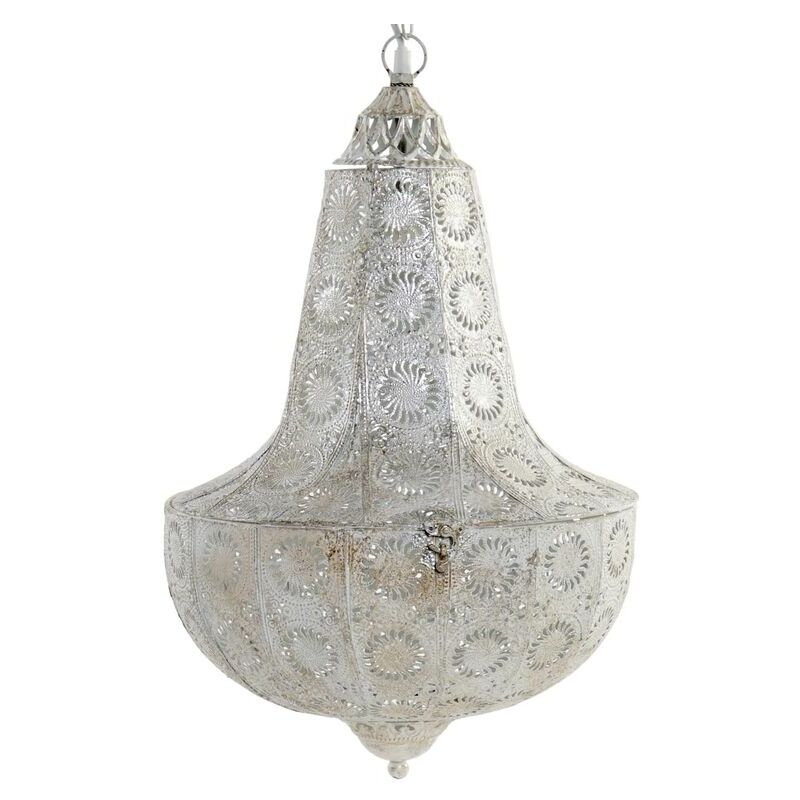 Plafonnier dkd homedecor métal blanc