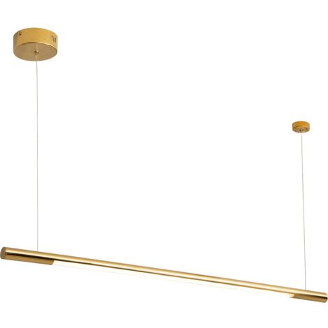Suspension dorée Organic 100 LED dimmable 16W Maxlight