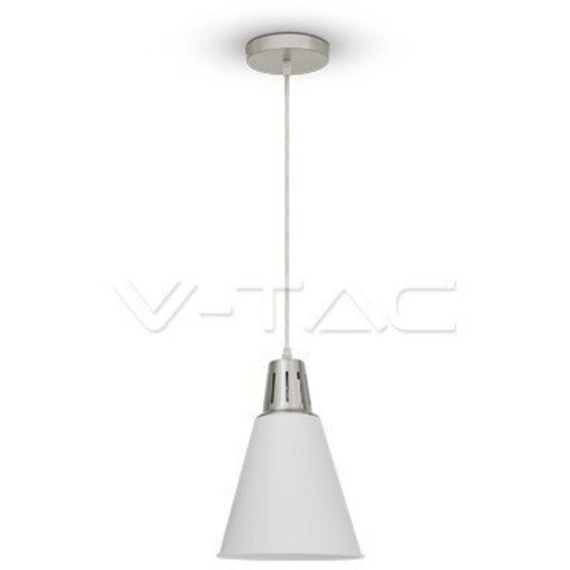 Suspension V-TAC - IP20 - Blanc sable - 60W Suspension V-TAC - IP20 - Blanc sable - 60W