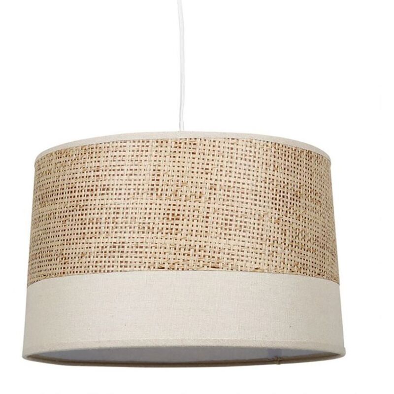 Suspension effet naturel beige D35