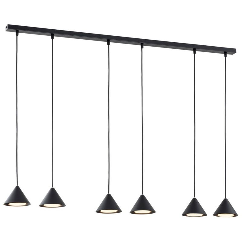 Epikasa - Suspension Elit, Acier peint par poudrage, Noir, Or, 116x100x12 cm