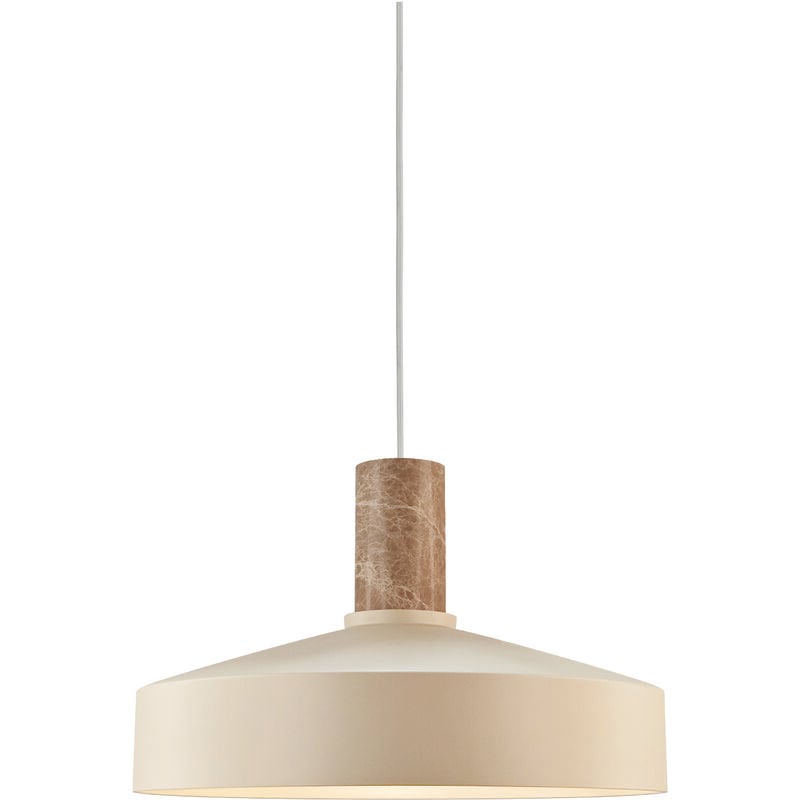 Nordlux - Suspension elvas Métal Beige, H.13 IP20 E27 / Intérieur