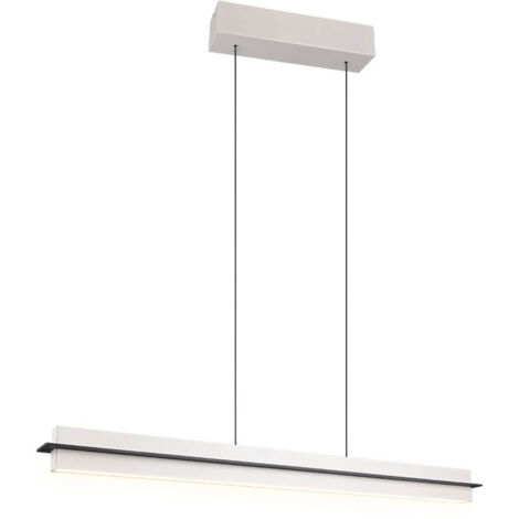 SUSPENSION, EMERSON, INCL.1X24W LED//, HAUTEUR: 150CM,LONGUEUR: 95CM,LARGEUR: 6CM, TRIO