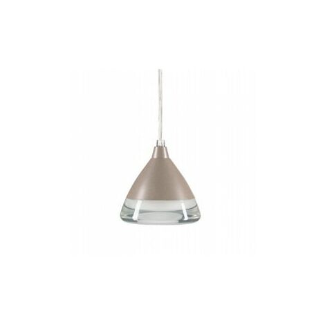 Suspension en Aluminium Moulé sous Pression avec Diffuseur en Acrylique - 20W, 1800 Lumen, Lumière Chaude taupe