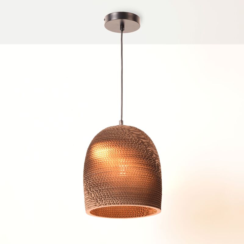 Barcelona Led - Suspension en carton ondulé 'kami' - E27