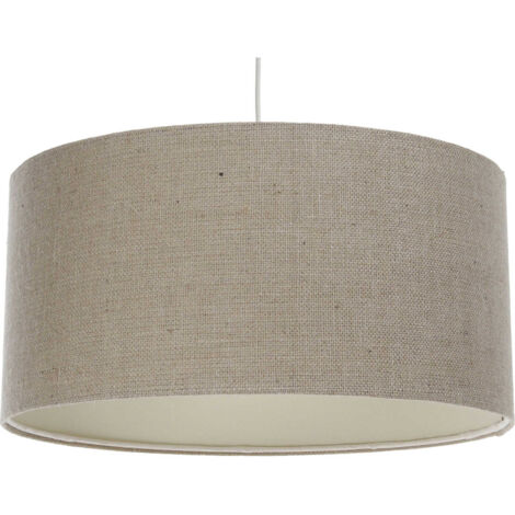 Suspension en chanvre naturel style boho pour salon élégant - Ø 60 cm - H30 cm