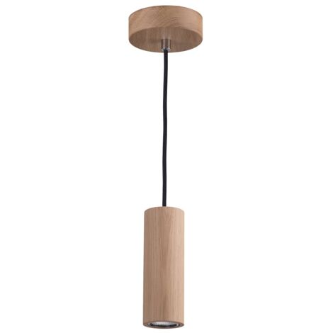 Suspension en Chêne Huilé Design Scandinave Moderne Simple Tête PIPE