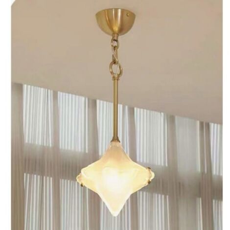 Suspension en forme d'étoile LOLLANDA, lampe d'ambiance nordique, suspension pour chambre à coucher (ampoule non incluse)