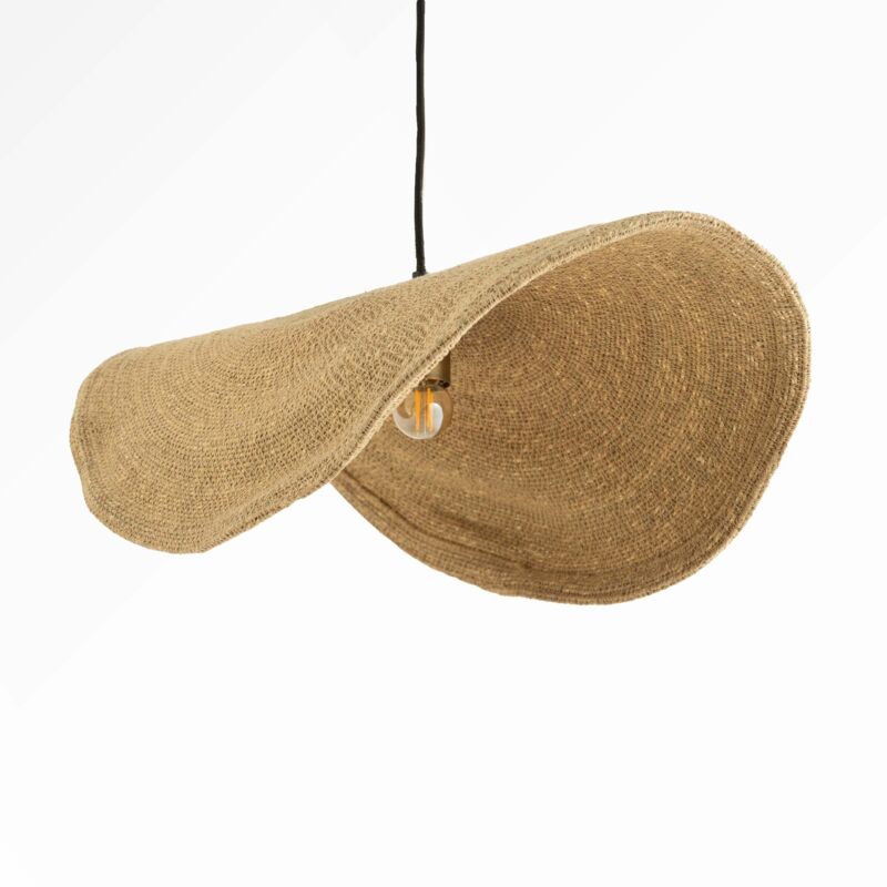 Suspension en matière naturelle et métal 61 cm - MAHO Suspension en matière naturelle et métal 61 cm - MAHO