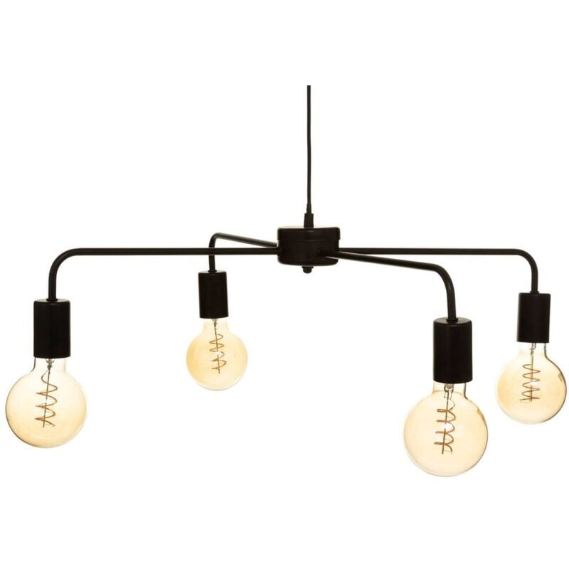 Atmosphera - Suspension métal Keli noir D69cm créateur d'intérieur