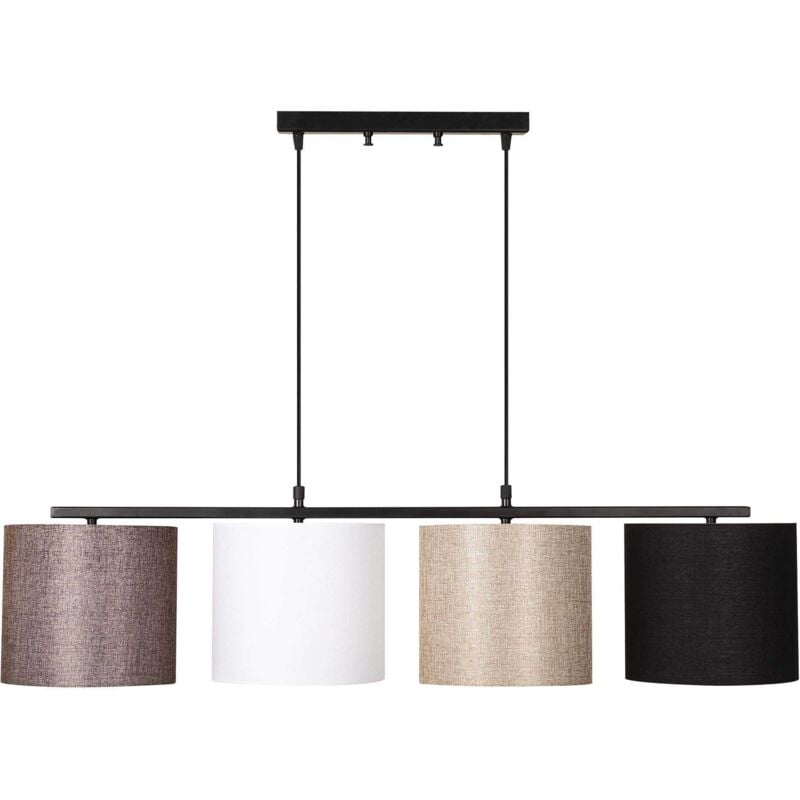 Suspension en métal 4 abat-jour Valiz