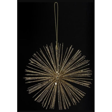 Suspension en plastique - Etoile galaxy pailletée - Ø 15 cm