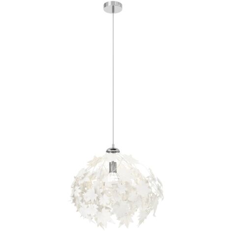 Suspension en Tissu à intensité variable 'Maple' pour salon & salle à manger