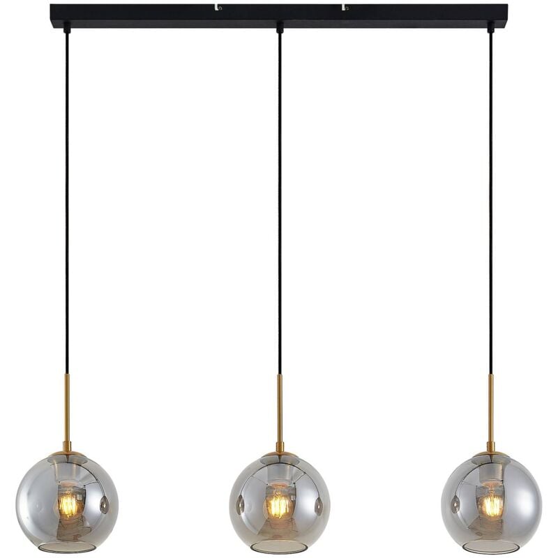 Lindby - Suspension en verre à intensité variable 'Hiwana' en verre pour salon & salle à manger