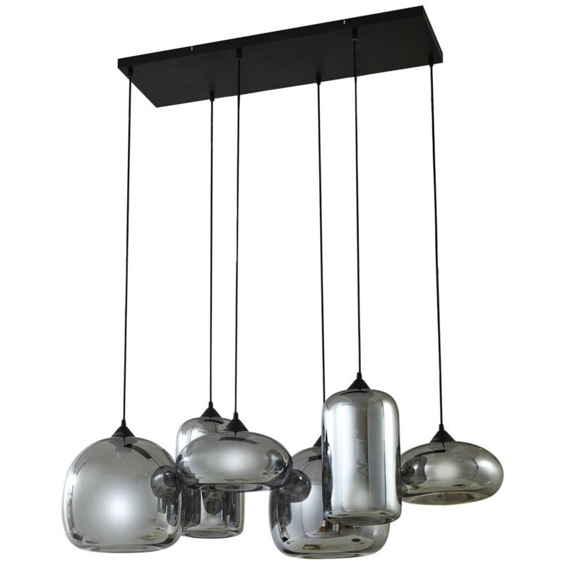 Lindby - Suspension en verre à intensité variable 'Marla' en verre pour salon & salle à manger
