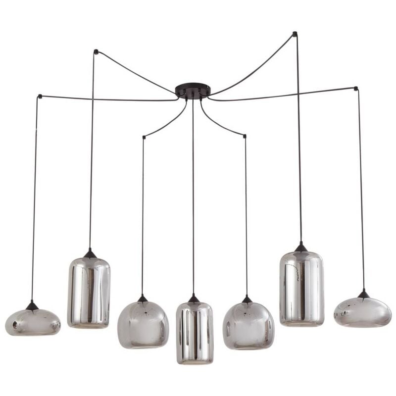 Lindby - Suspension en verre à intensité variable 'Marla' en verre pour salon & salle à manger