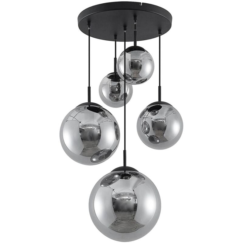 Lindby - Suspension en verre à intensité variable 'Teeja' en verre pour salon & salle à manger