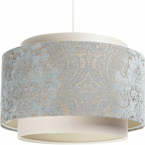 Suspension Extérieur à motifs beige, intérieur crème - Beige, crème