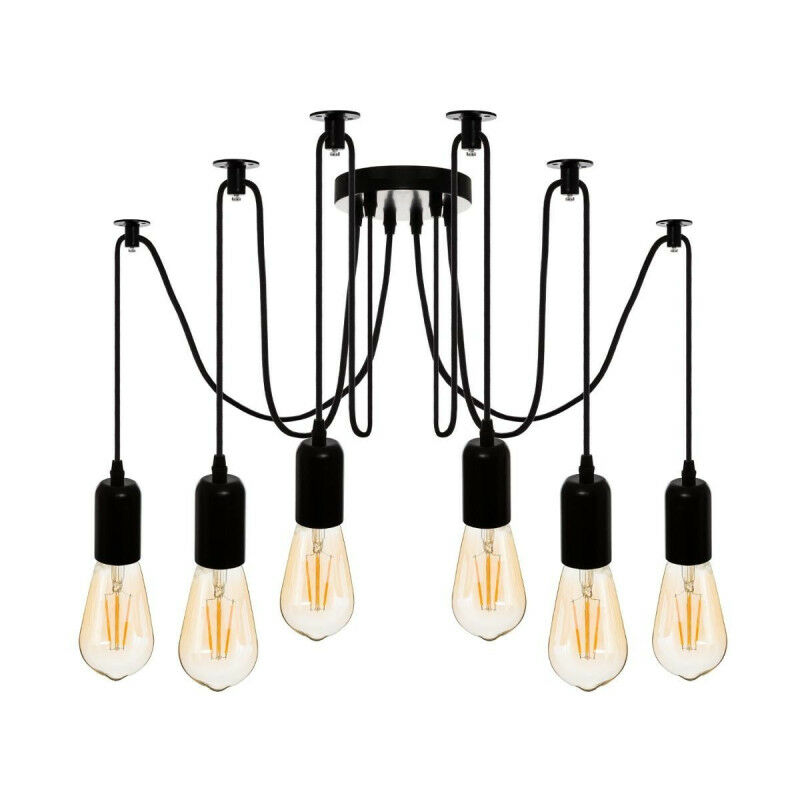 Atmosphera - Suspension x6 fil noir Udell