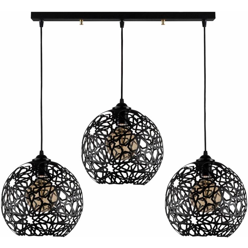 Suspenson en métal Fellini 3 abat-jour