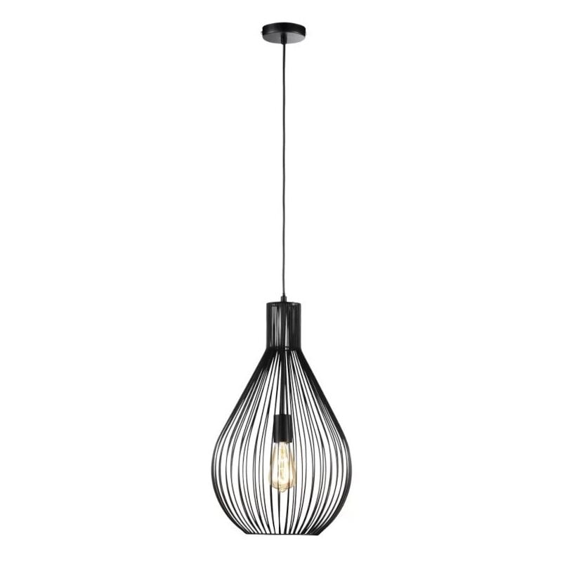 Fischer&honsel - Suspension intérieure métal filaire noire Benett