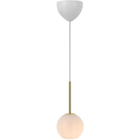 Suspension FRANCA 13 Verrerie Laiton, H.27 - IP20 - E14 /Nordlux Intérieur