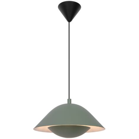 Suspension FREYA 35 Métal Vert poudré, H.17 - IP20 - E27 /Nordlux Intérieur