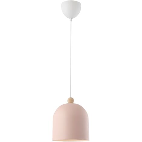 Suspension GASTON  Métal Rose poudré, H.24 - IP20 - E27 /Nordlux Intérieur