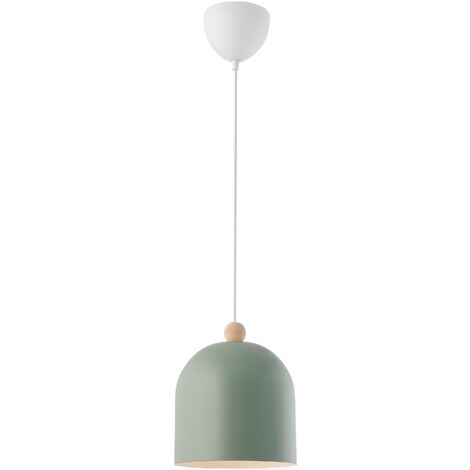 Suspension GASTON  Métal Vert poudré, H.24 - IP20 - E27 /Nordlux Intérieur