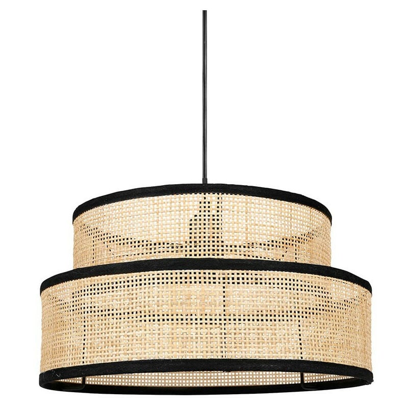 Ostaria - Suspension gigogne ronde cannage Yuca