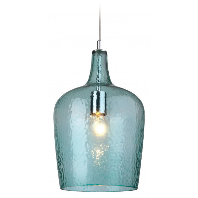 FIRSTLIGHT PRODUCTS  - Suspension Glass, verre bleu - Bleu