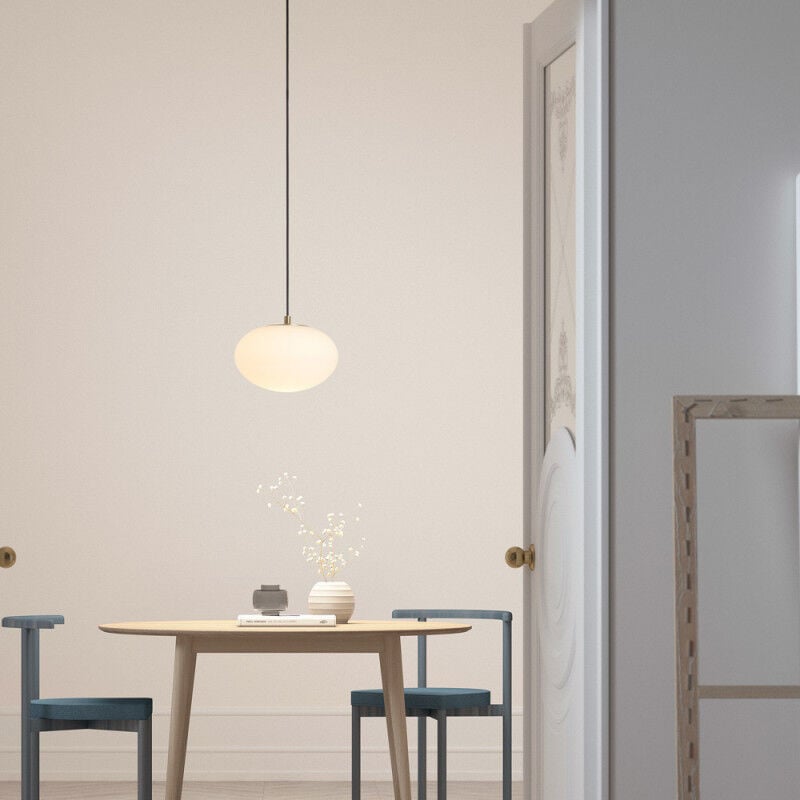 Suspension globe Press noir mat Diam.22