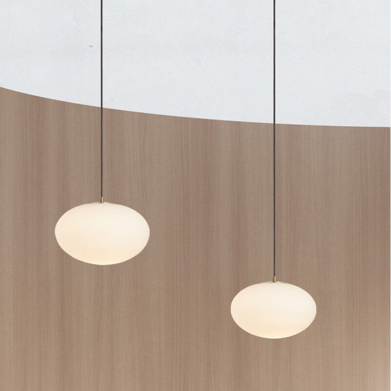 Suspension globe Press noir mat Diam.28