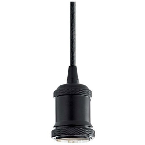 Suspension Goa Douille Métal Noir