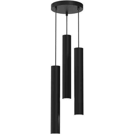 Suspension HUDSON BLACK 3xGU10