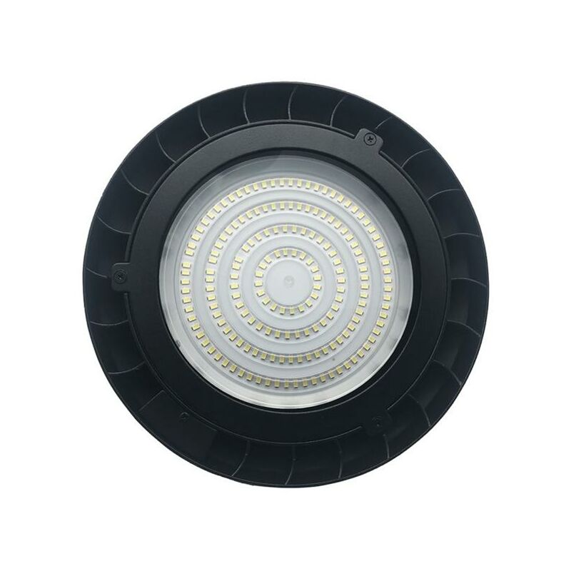 Silamp - Suspension Industrielle LED HighBay UFO 200W IP65 90° - Blanc Neutre 4000K - 5500K Blanc Neutre 4000K - 5500K