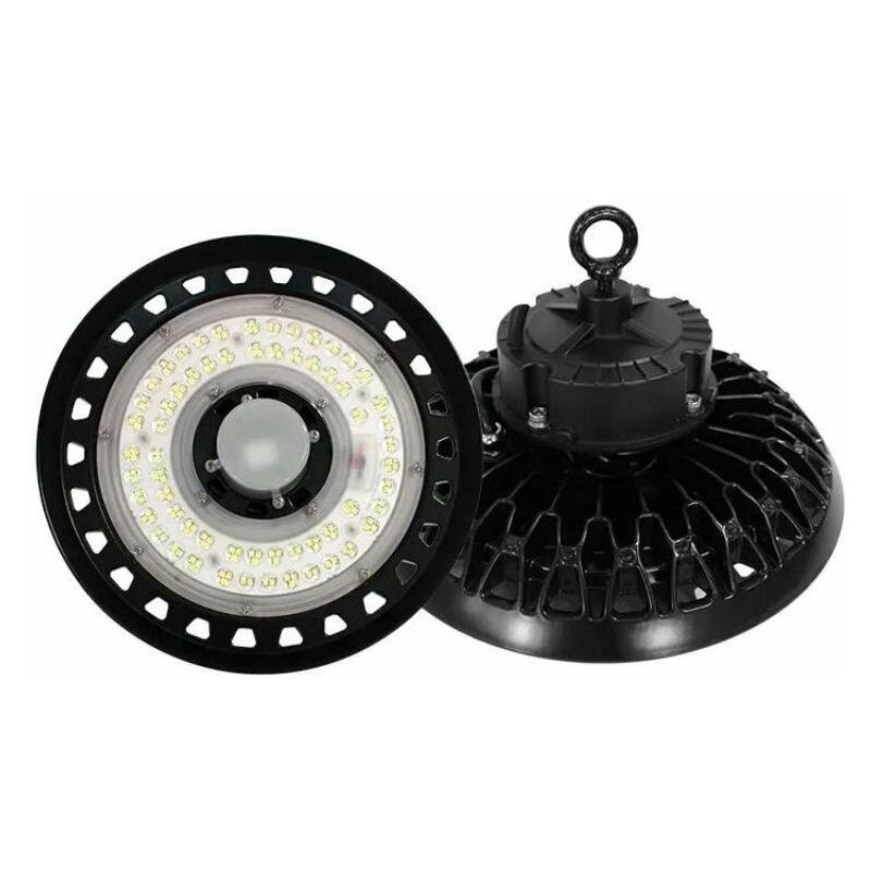 Suspension Industrielle ufo 150W 160lm/W avec Détecteur de mouvement - Blanc Froid 6000K - 8000K Silamp Suspension Industrielle ufo 150W 160lm/W avec Détecteur de mouvement - Blanc Froid 6000K - 8000K Silamp