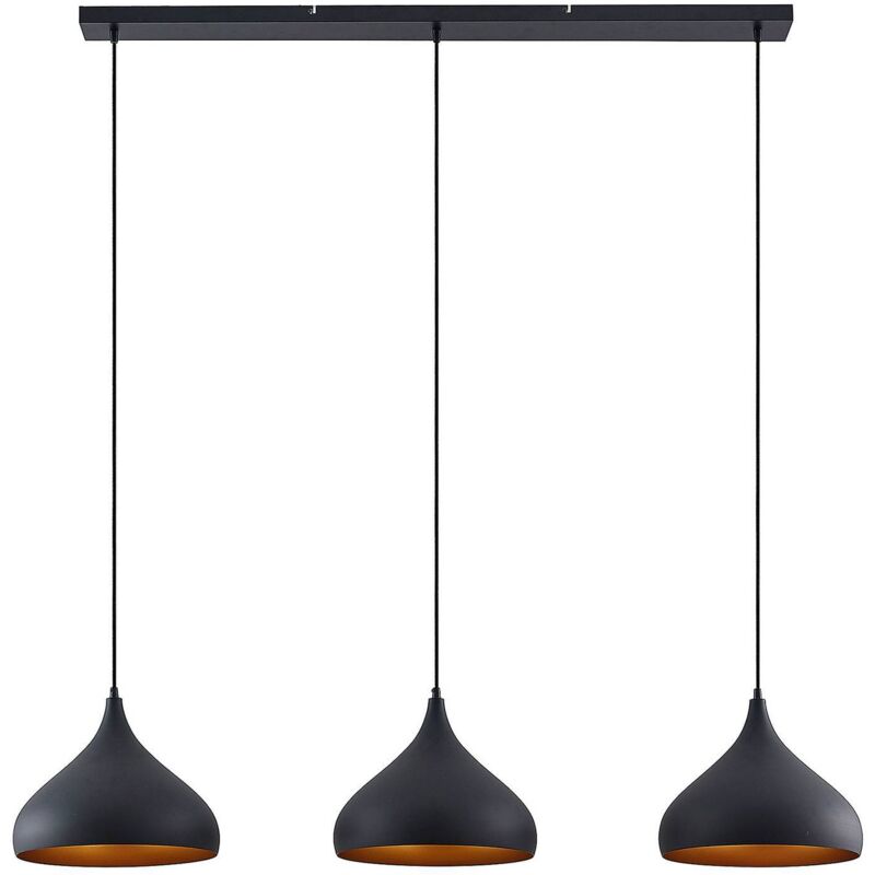 Lindby - Suspension à intensité variable 'Elamira' en métal pour salon & salle à manger