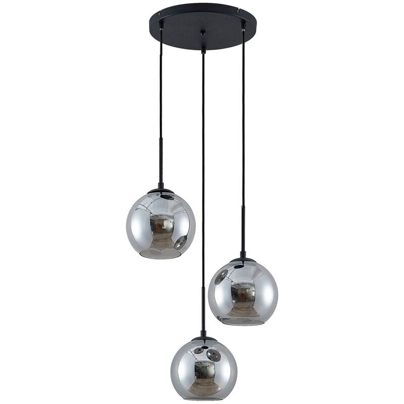 Lindby - Suspension à intensité variable 'Jurian' en métal pour salon & salle à manger