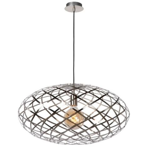 Suspension intérieure Led  65 cm  chrome dépoli - Lucide - Wolfram