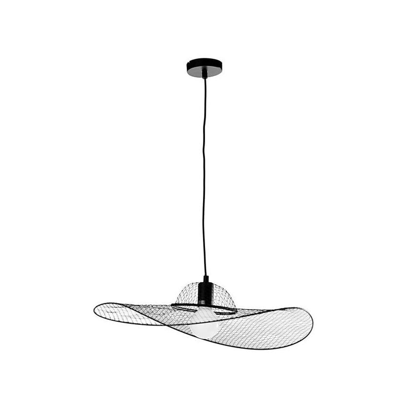 Sampa Helios - Suspension intérieure Led métal noir Madison diamètre 60 cm