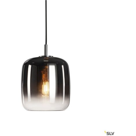 Suspension intérieure PANTILO 20 chrome E27 15W max câble nu sans patère - SLV - 1003004
