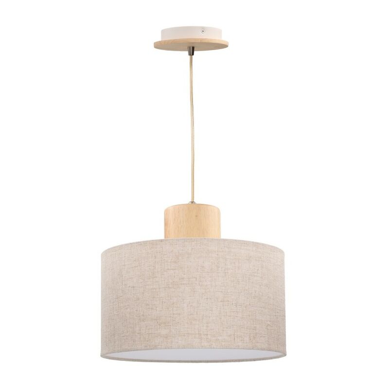 Forlight - Lampe à Suspension Ip20 Lampa E27 15W Imitation Bois - Imitation de bois