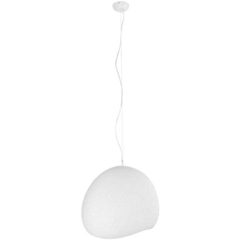 Suspension irrégulière blanche Ø48 E27 Maxlight PIERRE
